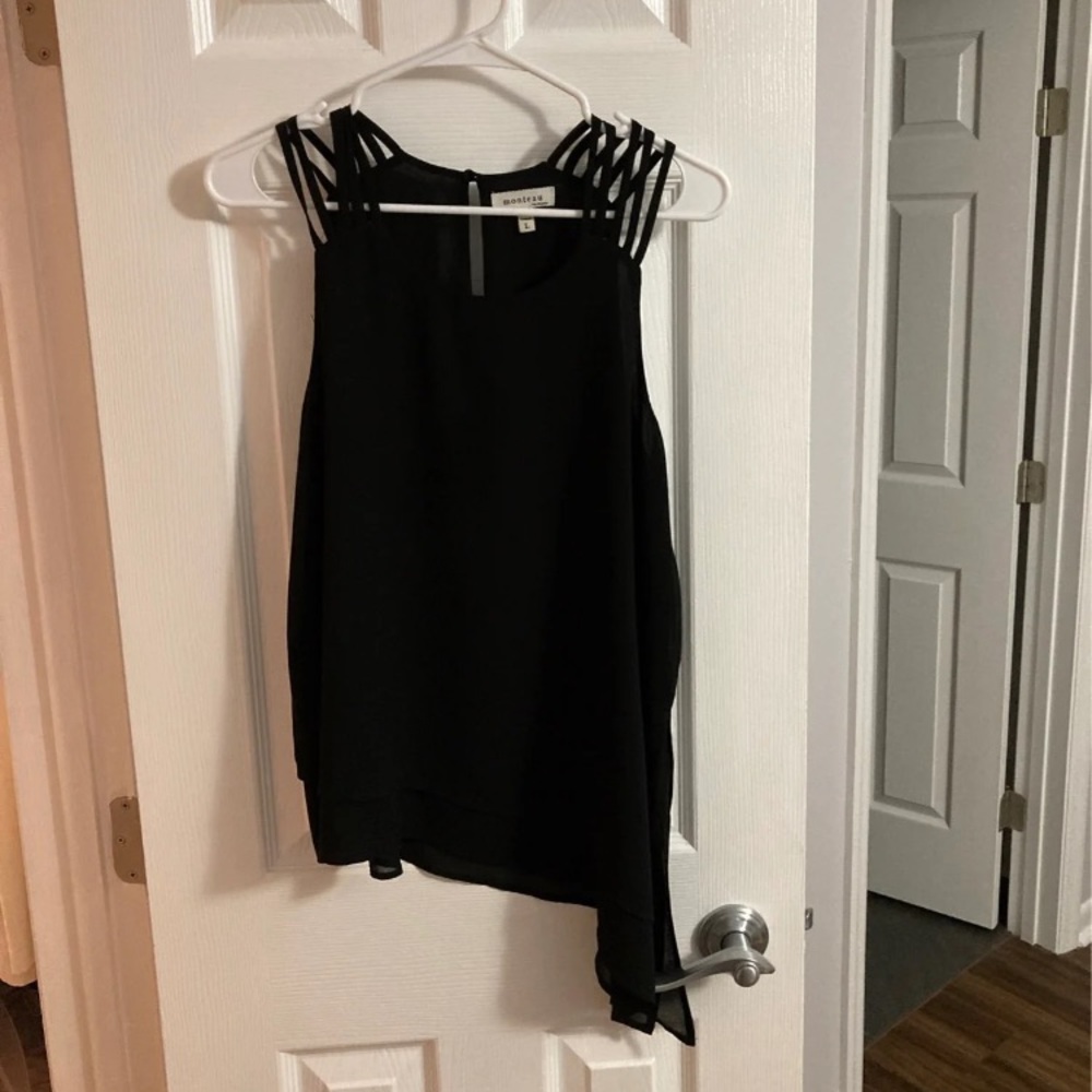 Asymmetrical Strappy Tank
